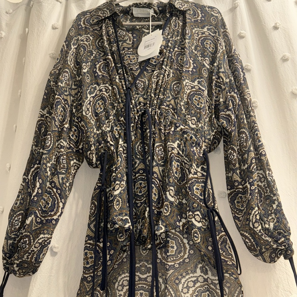 CHLOE SILK BLOUSE - Picture 11 of 11